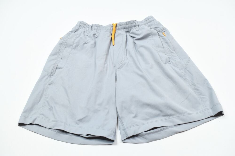 BirdDogs boom Lined Shorts Mens Medium Gray Lightweight Stretch Classic Fit